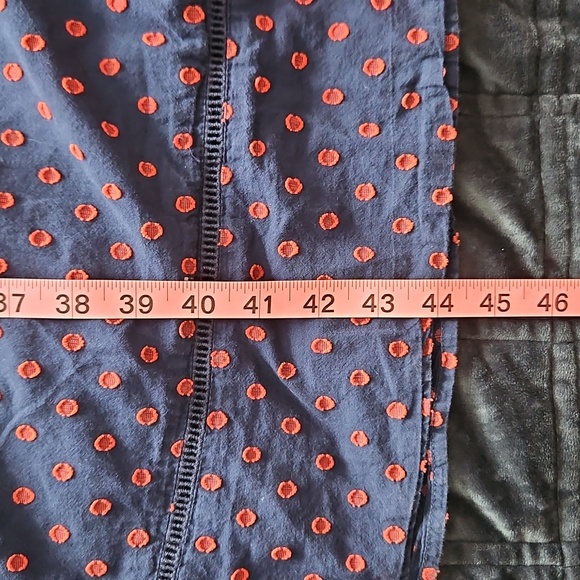 🌸 Boden | Navy Flossie Embroidered Midi| Sz 18| Sold Out, Cotton, Lined 🌸 - Picture 6 of 9